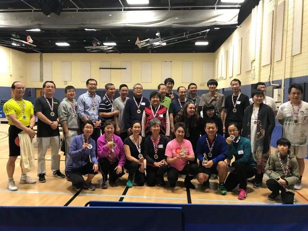 CAWM Table Tennis Championships 华协首届乒乓球大赛 12/7/2019